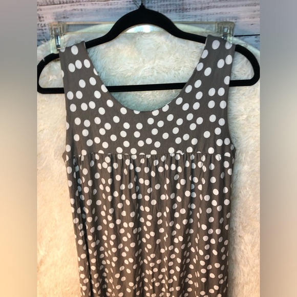 Multicolored Grey and White Sleeveless Sheath Midi Dress size 6 NWOT - Picture 3 of 13